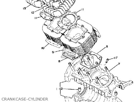 Yamaha EX440 1976/1977 parts lists and schematics