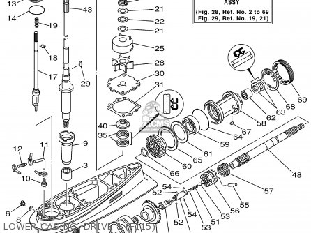 Yamaha F115TLRA/TXRA/LF115TXRA 2002 parts lists and schematics