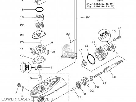 Yamaha F2.5MSHB 2003 parts lists and schematics