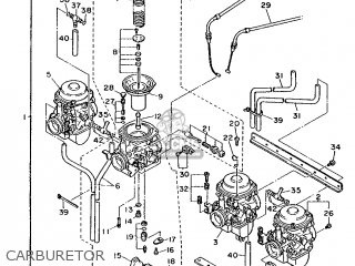 Yamaha FJ1200 1986 1TX EUROPE 261TX-300E2 parts lists and schematics