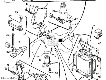Yamaha FJ1200 1989 (K) USA parts lists and schematics