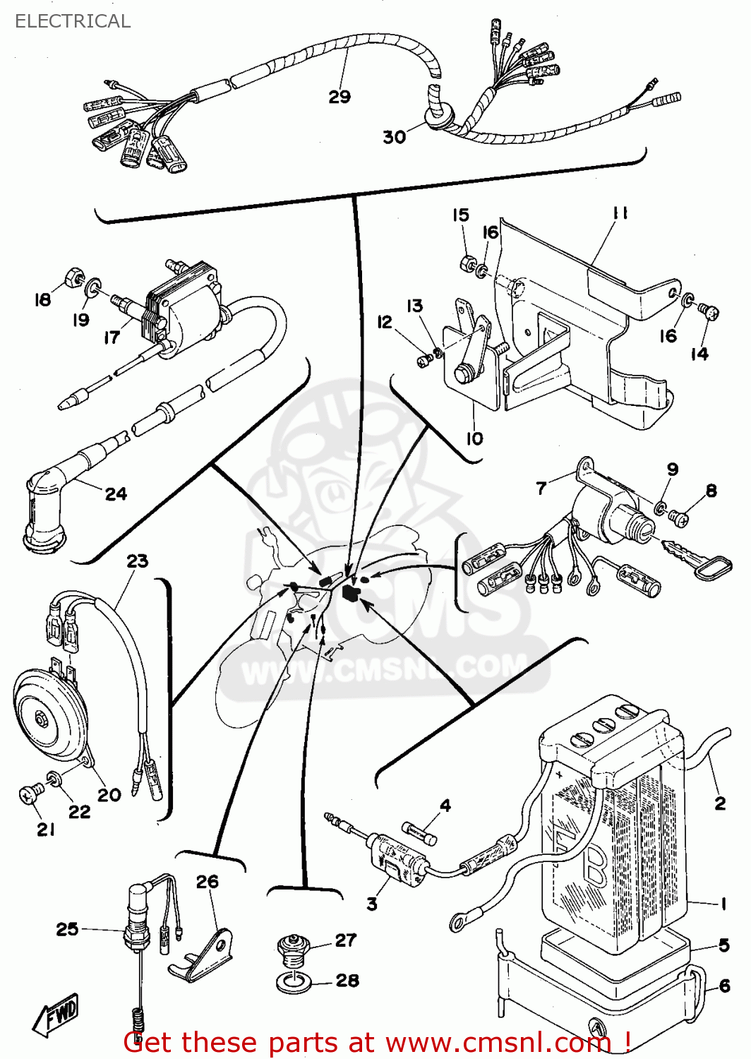 ELECTRICAL - FS1E 1975 ENGLAND TYPE 394