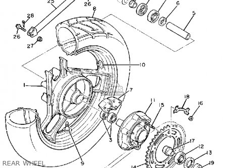 Yamaha FZ750 GENESIS 1988 (J) USA parts lists and schematics