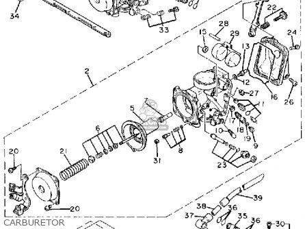 Yamaha FZR400 1988 EXUP USA parts lists and schematics