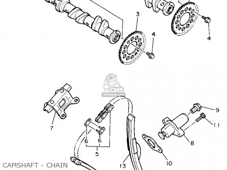 Yamaha FZR600 1989 (K) USA parts lists and schematics