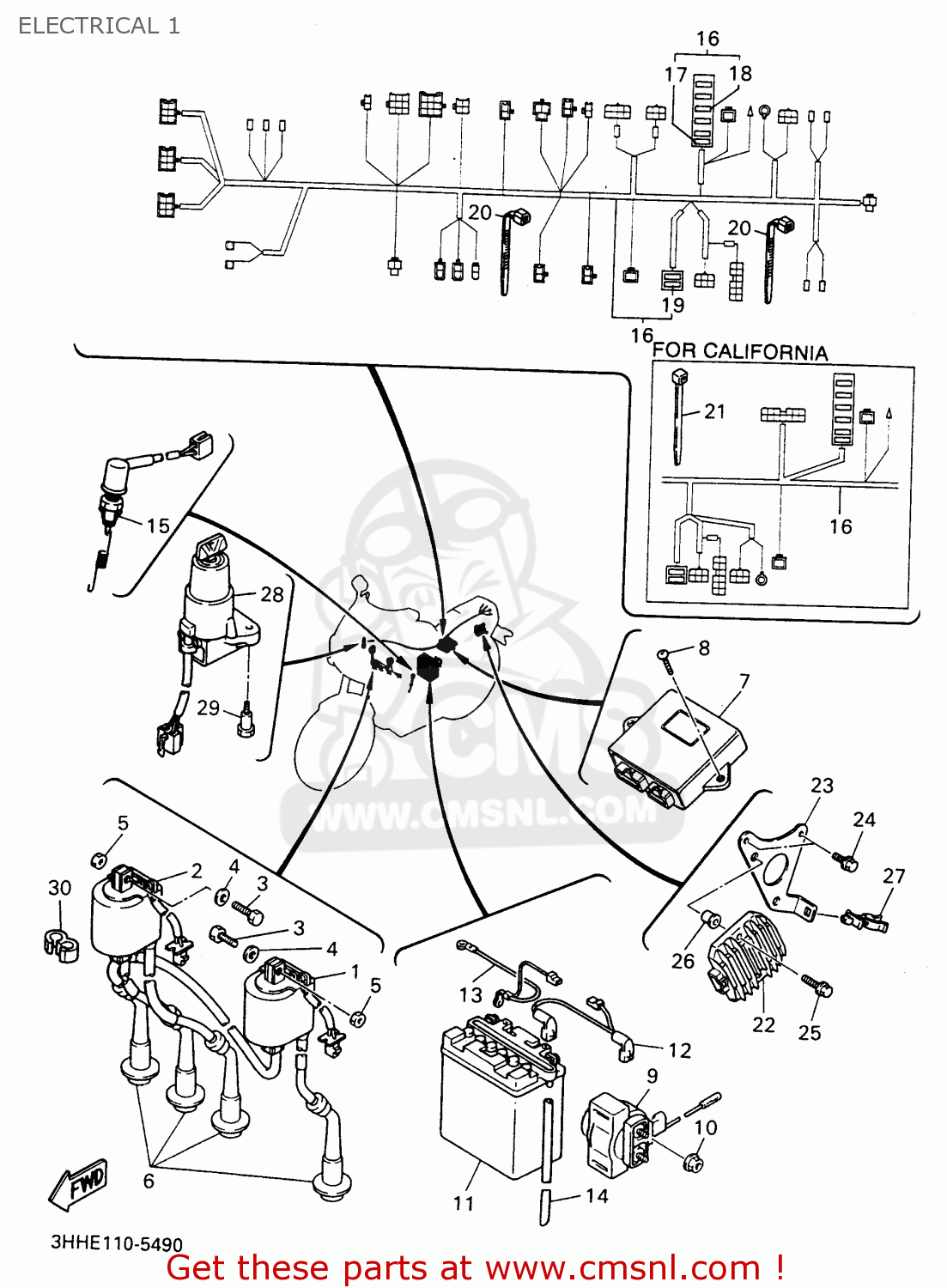 yamaha fzr600 wiring diagram - Gallery 4K