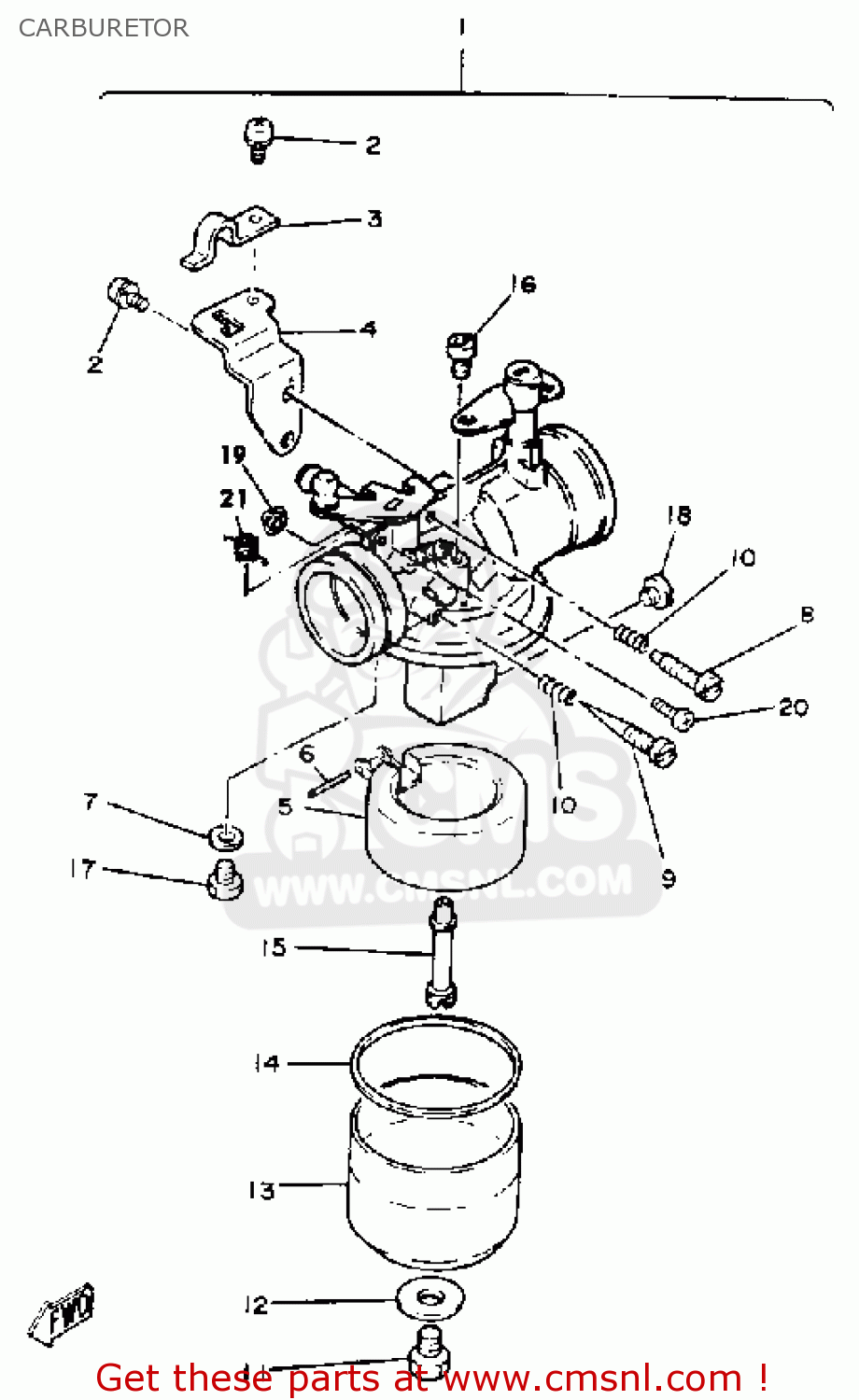 Yamaha G1 Golf Cart Parts Diagram - Diagram For You