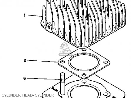 CYLINDER HEAD-CYLINDER - G1-A2 GOLF CAR 1981