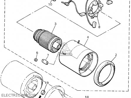 Yamaha G14-EM 1995 parts lists and schematics