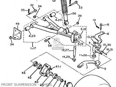 Yamaha G2-AB 1987 parts lists and schematics