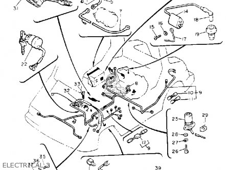 Yamaha G5-AH 1992 parts lists and schematics