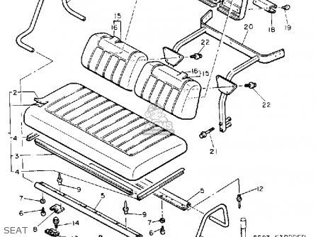 Yamaha G8-EH 1992 parts lists and schematics