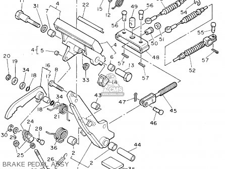 Yamaha G8AK GOLF CAR 1994 parts lists and schematics