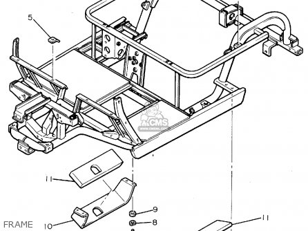 Yamaha G8AK GOLF CAR 1994 parts lists and schematics
