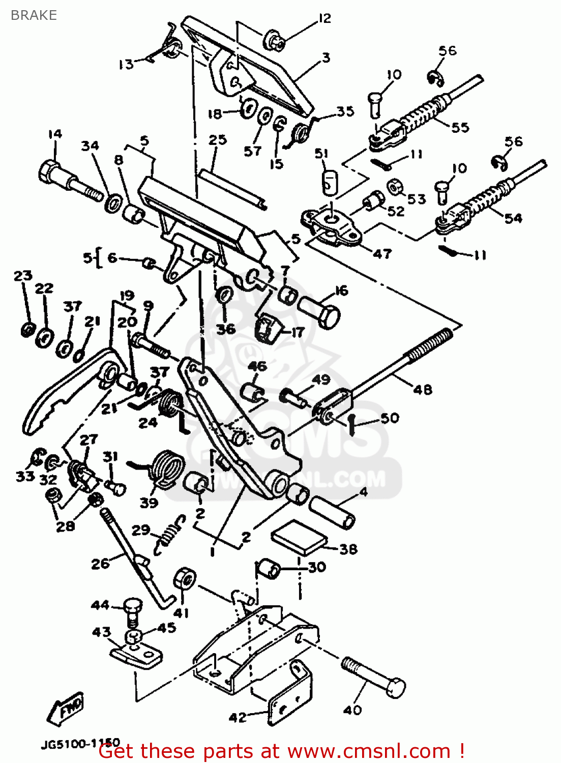 Yamaha Yamaha G9AG 1991 parts lists and schematics