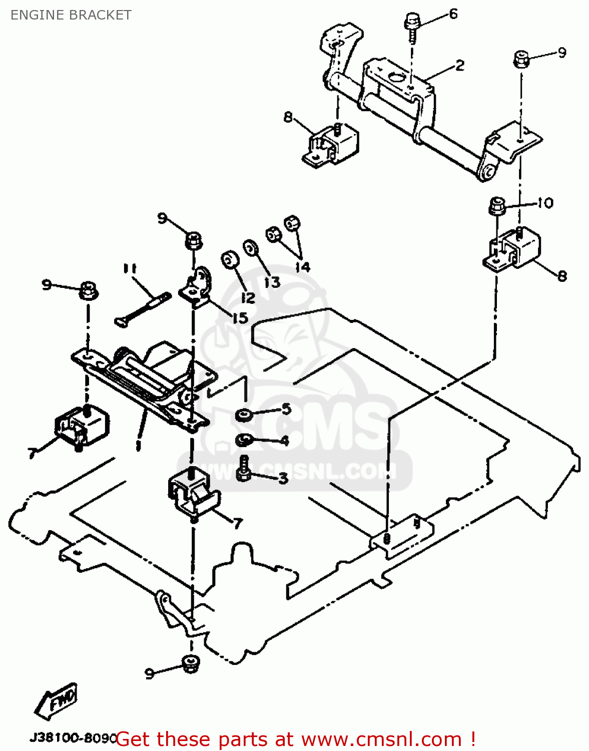 Yamaha Yamaha G9AG 1991 parts lists and schematics