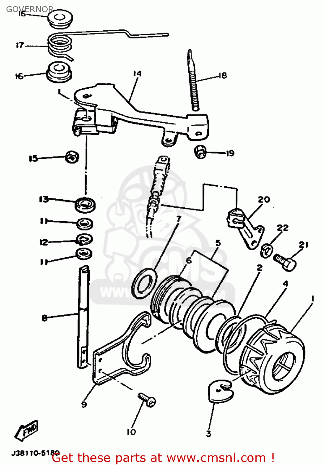 Yamaha Yamaha G9AG 1991 parts lists and schematics