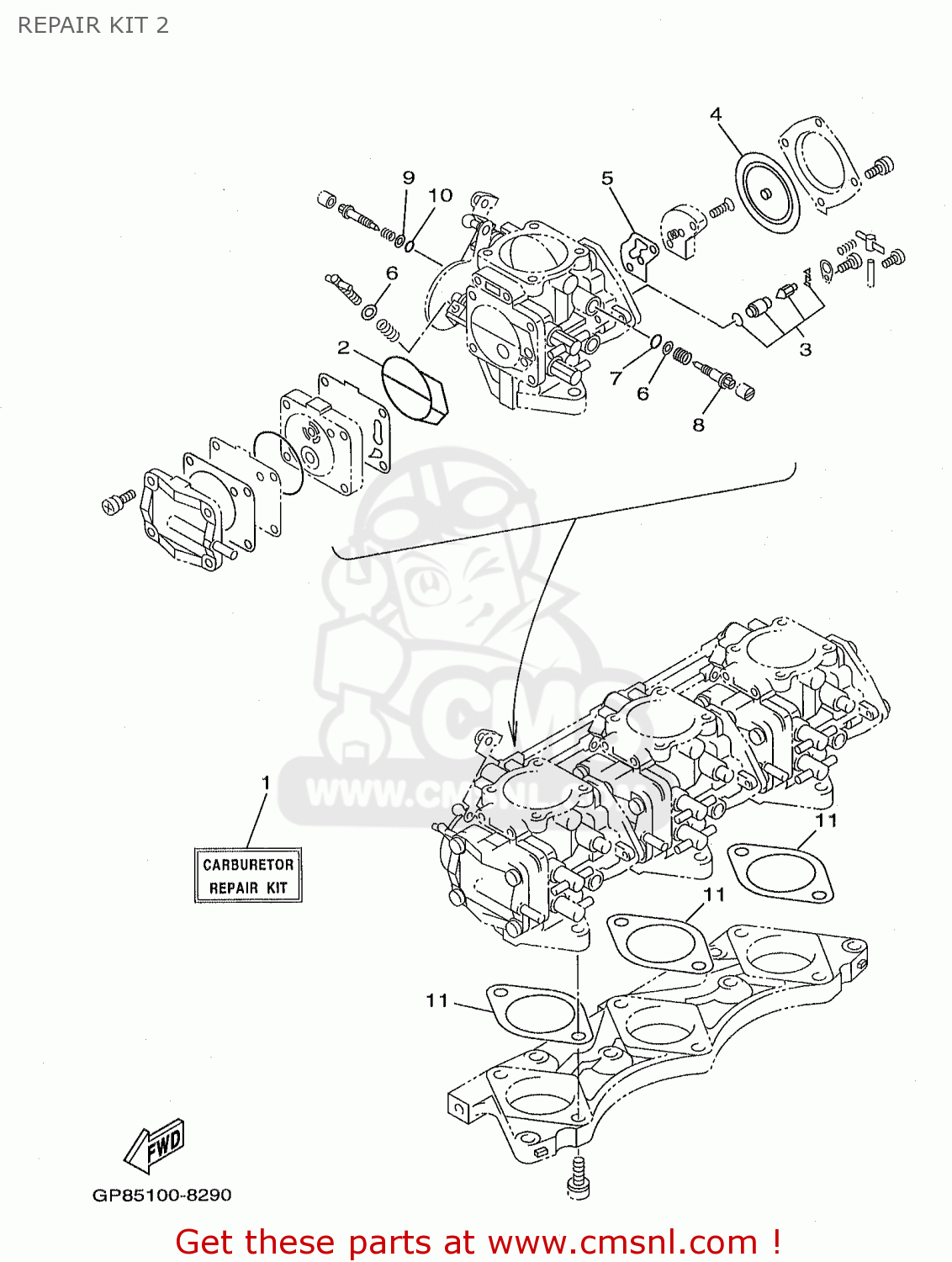Find YAMAHA GP1200 XL1200 SUV LS2000 Exciter 270 SBN44 Triple Mikuni 44 Mm Carb Carbs In , For