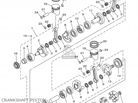 Yamaha GP1300-B/C-B 2003 USA CALIFORNIA parts lists and