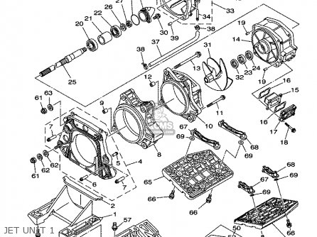 Yamaha GP1300R GP1300-C F1G5 2004 model > oem-bike-parts.com