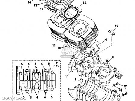 Yamaha GP396 1971 parts lists and schematics