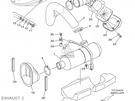 Yamaha GP760Y 2000 USA parts lists and schematics