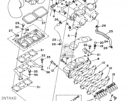 Yamaha GP760Y 2000 USA parts lists and schematics