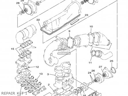 Yamaha GP760Y 2000 USA parts lists and schematics