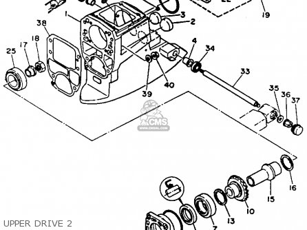 Yamaha INTER/DRIVE UNIT 1989 parts lists and schematics