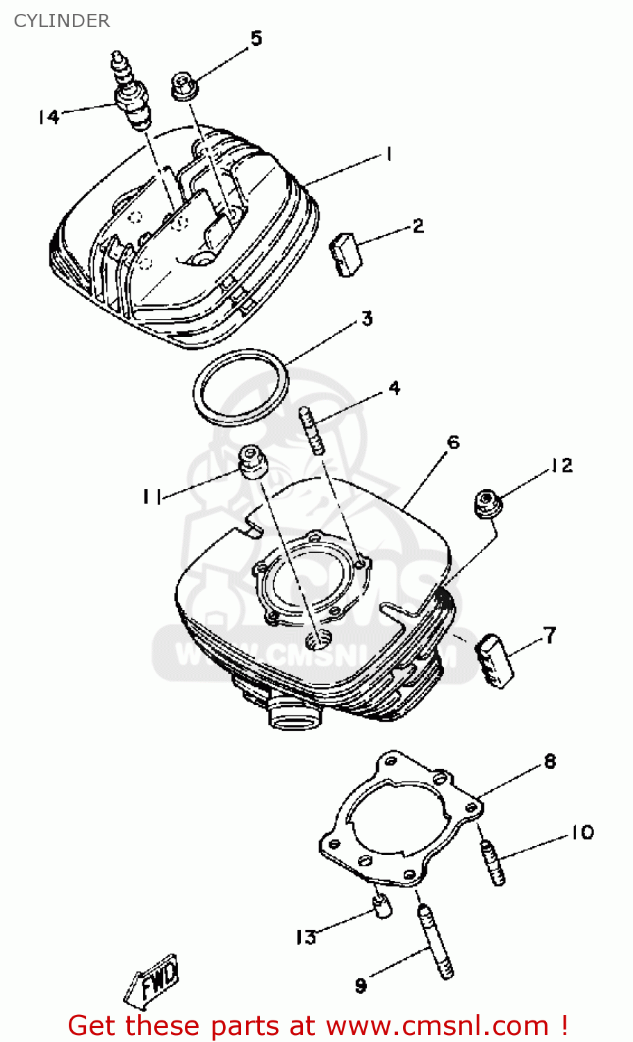 Yamaha It 175 Parts