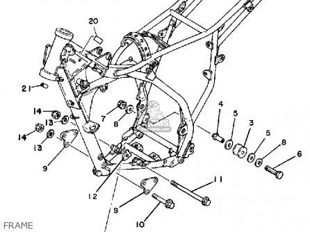 Yamaha IT175 1980 (A) USA parts lists and schematics