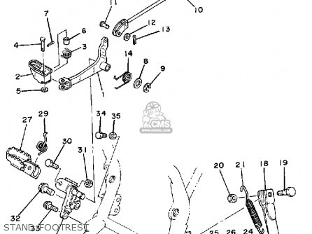 Yamaha IT175 1981 (B) USA parts lists and schematics