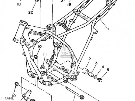 Yamaha IT200 1984 (E) USA CANADA parts lists and schematics