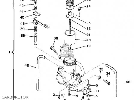 Yamaha IT250 1979 USA CANADA SOUTHAFRICA parts lists and schematics