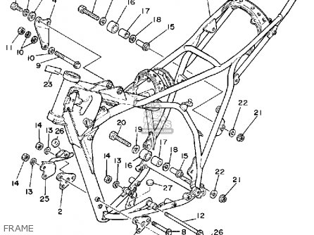 Yamaha IT250 1981 (B) USA parts lists and schematics