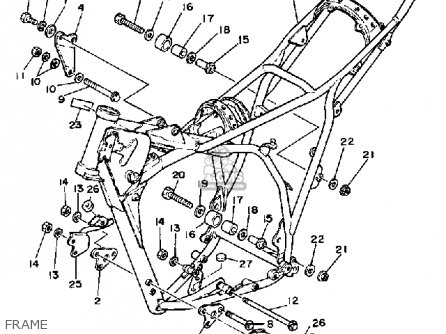 Yamaha IT465 1981 (B) USA parts lists and schematics