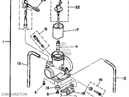 Yamaha IT490 1983 (D) USA CANADA parts lists and schematics