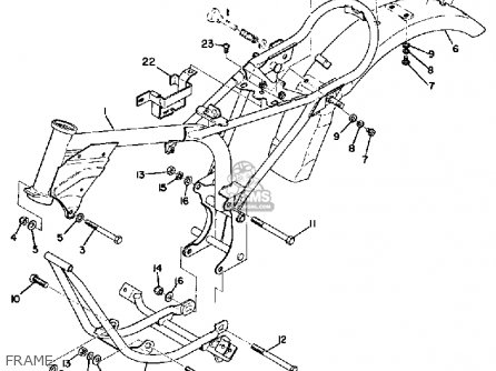 Yamaha JT2 1972 USA parts lists and schematics