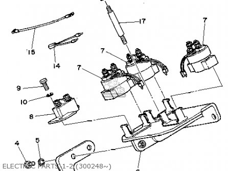 Yamaha L4 3.0 1990 ENGINE parts lists and schematics