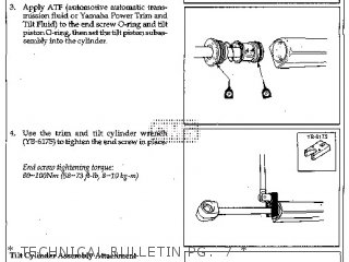 Yamaha L4 3.0 1990 ENGINE parts lists and schematics