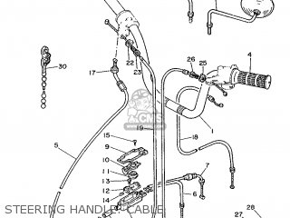 Yamaha LB50 1988 3AR FRANCE 283AR-351F1 parts lists and schematics