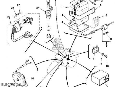 Yamaha LB50PE 1978/1979 parts lists and schematics