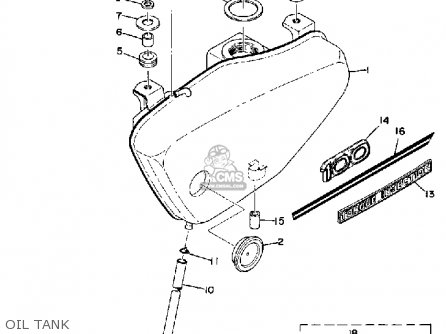 Yamaha LT3 1973 USA parts lists and schematics