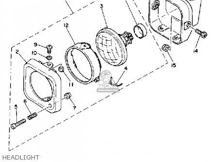 Yamaha MJ5OJ USA parts lists and schematics