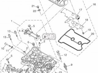 CYLINDER HEAD - MTM690-U 2018 B9J1 EUROPE XSR700 1TB9J-300E1