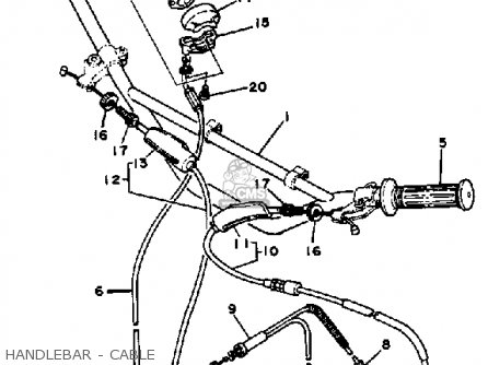 Yamaha Mx100 1982 (c) Usa Parts Lists And Schematics