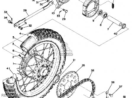 Details about   NOS Yamaha 74-75 MX100 MX125 Rear Brake Hub PART# 248-25321-00 