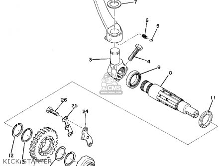 Yamaha MX360 1973 USA parts lists and schematics
