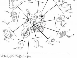 Yamaha NXC125 2009 4P95 EUROPE CYGNUS X 1H4P9-300E1 parts