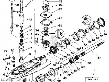 Yamaha PRO V 150D 1990 parts lists and schematics